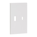Usb+type c наклодкой 2--ух модульная цвет-белый матовый MEITON AW12C