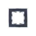 BRITE Рамка 1-местная IP44 РУ-1-БрС-44 сталь IEK
