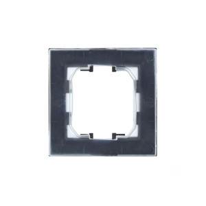 BRITE Рамка 1-местная IP44 РУ-1-БрС-44 сталь IEK
