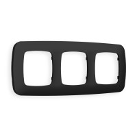 OF140703 Рамка OMEGA Ecta Черный матовый 3-ая AMBRELLA VOLT