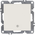 Arvia Electric, L/K Механизм, Выключатель одноклавишный перекресный, (белый)