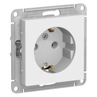 ATLASDESIGN РОЗЕТКА с заземлением без шторок, 16А, механизм, ЛОТОС ATN001343