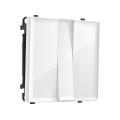 MS105010 Комплект механизма 3-кл выключателя SIGMA Белый глянец 10A-250V QUANT PRO (SP1050, PR133)