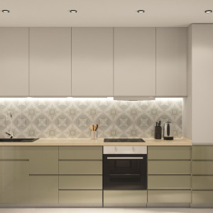 Влагозащищенный светильник Denkirs DK3012-BK