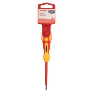 Отвертка Электрика SL3 75мм REXANT 12-4711