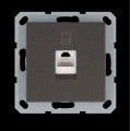 Jasmart Интернет-розетка RJ45 с накладкой, цвет Мокко