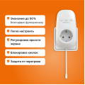Розеточный терморегулятор Welrok pt 2m red