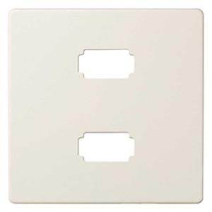 Накладка на розетку 2xUSB Simon SIMON 82, скрытый монтаж, слоновая кость, 8201090-031