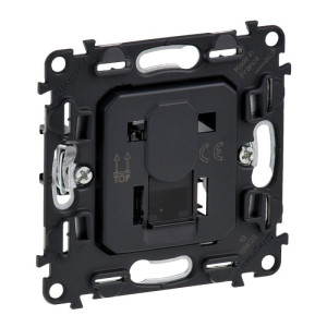 Механизм розетки комп. 1-м Valena Inmatic RJ45 CAT.5E UTP Leg 753070