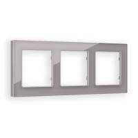 AF330503 Рамка ALFA Platos Сталь Стекло органическое 3-ая AMBRELLA VOLT