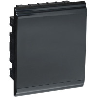 Корпус модульный встраиваемый ЩРВ-П-24 PRIME IP41 пластик. черн. IEK MKP13-V-01-24-41-K02