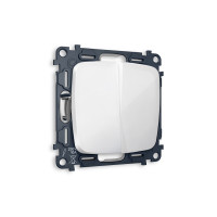 MO103010 Комплект механизма 2-кл выключателя OMEGA Белый глянец QUANT OP1030, VM115 AMBRELLA VOLT