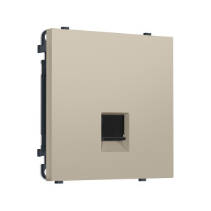 MS352030 Комплект механизма телефонной розетки SIGMA Кашемир RJ-11 (4P4C) с/ш QUANT PRO (SP3520, PR190)