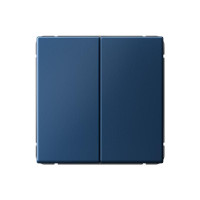 ARTGALLERY 2-клавишный ПЕРЕКЛЮЧАТЕЛЬ, сх.6/2, 10АХ, механизм, АКВАМАРИН GAL001165