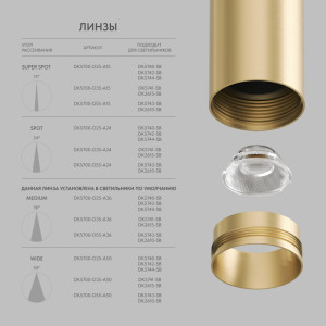 Светильник на шине Denkirs DK5744-SB