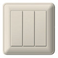 Трехклавишный выключатель Schneider Electric W59, слоновая кость, VS0516-351-28