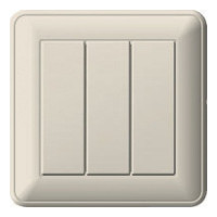 Трехклавишный выключатель Schneider Electric W59, слоновая кость, VS0516-351-28
