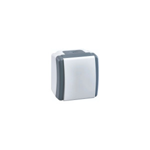 Выключатель одноклавишный влагозащищенный Mono Electric Octans IP54 154-020001-100