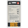BRITE Рамка 2-местная РУ-2-2-Бр стекло маренго матовый IEK
