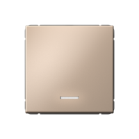 ARTGALLERY 1-клавишный ВЫКЛЮЧАТЕЛЬ КНОПОЧНЫЙ с подсв., 10А, механизм, ПЕСОЧНЫЙ GAL001216