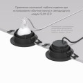 Встраиваемый светильник Denkirs DK3061-BK