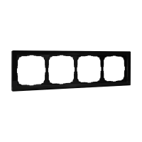 ARTGALLERY PURE 4-постовая РАМКА, ОРГАНИЧЕСКОЕ СТЕКЛО ЧЕРНЫЙ GAL321004