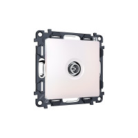 MA213005 Комплект механизма TV розетки оконечной экранированной 5-1000MHz 3dB ALFA Жемчуг QUANT (AP2130, VM199) AMBRELLA VOLT