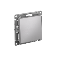 ATLASDESIGN 1-клавишный ПЕРЕКЛЮЧАТЕЛЬ, сх.6, 10АХ, мех., быстрозажим. клем., АЛЮМИНИЙ ATN000361S