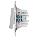 SKANDY Выключатель 2-клавишный перекрестный 10А SK-V06S серебряный IEK