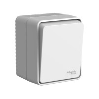 ATLASDESIGN PROFI IP54 О/У 1-клавишный ВЫКЛЮЧАТЕЛЬ, сх.1, 10АХ, СЕРЫЙ ATN543011
