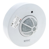 Датчик движения MS-28A (ДД) потолоч. 1200Вт 360град. до 6м IP20 EKF dd-ms-28A