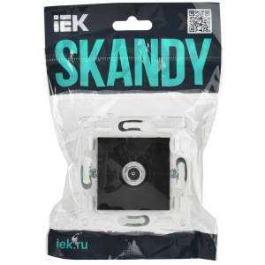 SKANDY Розетка TV оконечная SK-A12Bl черный IEK