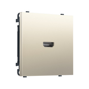 MS554030 Комплект механизма розетки HDMI 2.1 SIGMA Шёлк 30V/900MS 4K-120HZ 8K-60Hz QUANT PRO (SP5540, PR223)