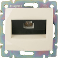 Механизм розетки информ. 1-м СП Valena RJ45-ISDNинтернет сл. кость Leg 774341