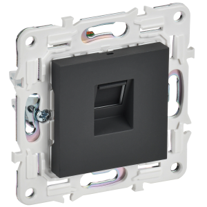 SKANDY Розетка компьютерная RJ45 кат.6 SK-K02G графит IEK