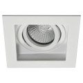 Поворотный встраиваемый точечный светильник AM Group AM165 WH