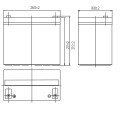 Аккумуляторные батареи MNB Battery MNG 75-12