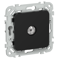 FLITE Розетка TV экранированная оконечная тип M РТВм-1-1-1-ФлЧ черный IEK