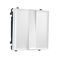 MS125010 Комплект механизма 3-кл выключателя SIGMA Белый матовый 10A-250V QUANT PRO (SP1250, PR133)