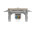 FLITE Розетка компьютерная RJ45 категория 5Е UTP РК5е-1-0-ФлЛ льняной IEK