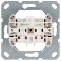 Jasmart Розетка без заземления с защитными шторками 16A 250V~ 2P, цвет Антрацит