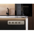 MO363030 Комплект механизма 2-клавишного перекрестного выключателя 10A-250V OMEGA Серо-бежевый матовый QUANT OP3630, VM125 AMBRELLA VOLT