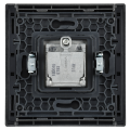 FORTE&PIANO Розетка двойная TV+SAT FP538 сталь IEK