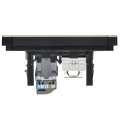 FORTE&PIANO Розетка двойная RJ11+RJ45 кат.5E FP835M металл слоновая кость IEK