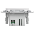 FLITE Розетка USB A+A 3,1А РЮ-2-ФлБ белый IEK