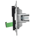 FLITE Розетка 2-местная оптоволоконная РОВ-2-ФлЧ черный IEK