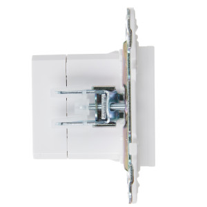SKANDY Розетка USB A+C 3,1А SK-R14W арктический белый IEK