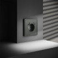 Розетка встраиваемая VOLTUM S70 с заземлением и защитными шторками, 16А, с USB, AA, титан