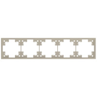 Пятиместная рамка, латте (35850 LT)