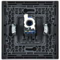 FORTE&PIANO Розетка компьютерная RJ45 кат.6 FP531 сталь IEK